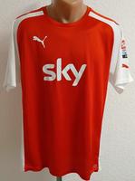 Puma T-Shirt Trikot Sportdress rot weiß Gr.L Sky Logo Essen - Essen-Frintrop Vorschau