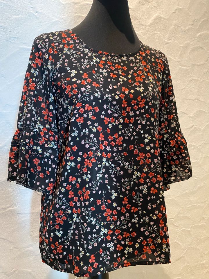 C&A Sommer Licht Bluse, Blumenmuster, Gr.36 in Eching (Kr Freising)