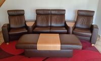 Stressless Leder 4-Sitzer Sofa/Sessel Heimkino mit Hocker Hessen - Bad Wildungen Vorschau