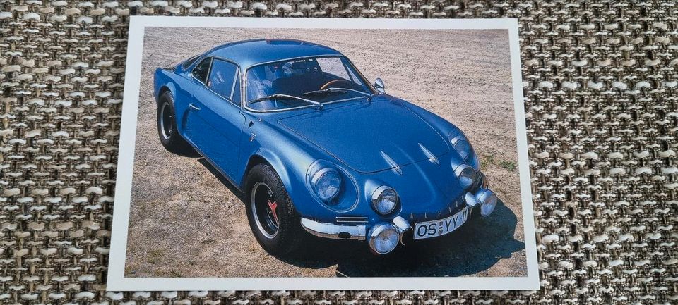 1966 Alpine A110 Postkarte in Berlin