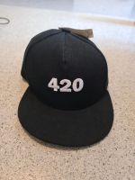 420 Basecap Cap Mütze schwarz NEU Mecklenburg-Vorpommern - Wolgast Vorschau