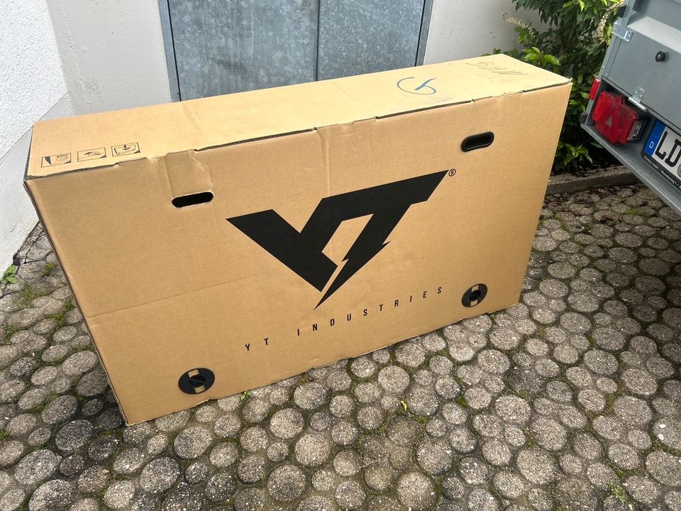 Bike Fahrrad Karton YT Verpackung Versand Rad in Landau in der Pfalz