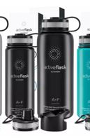 BeMaxx Trinkflasche Edelstahl ACTIVE FLASK schwarz 530ml Baden-Württemberg - Birkenfeld Vorschau