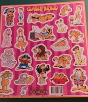80er/90er Garfield Vintage Sticker Bogen Sammlerstück Sachsen - Zwickau Vorschau