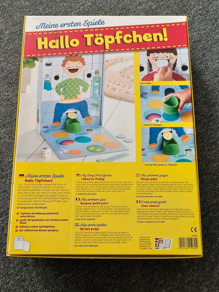 Hallo Töpfchen Spiel Haba in Naumburg 