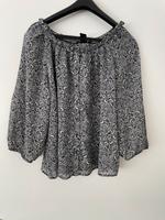 Bluse oberteil h&m muster 34 xs Hessen - Lich Vorschau