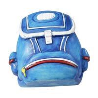 Deko Rucksack blau 4 cm Schulanfang Einschulung Tischdeko Niedersachsen - Bockhorn Vorschau