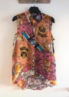 New Yorker Amisu Bluse - XS 34 - bunt ärmellos royal Sommer Top Hessen - Rödermark Vorschau