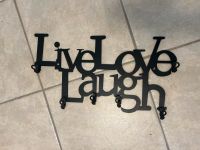 Garderobe / Kleiderhaken Live, Love, Laugh Bayern - Memmingen Vorschau