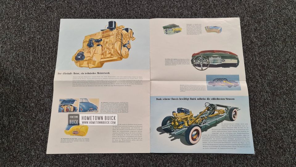 Prospekt 1951 Buick Special, Roadmaster, Super / Poster in Besigheim