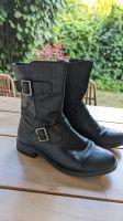 Stiefeletten Boots Remonte schwarz Leder München - Bogenhausen Vorschau