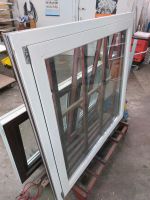 Holz Fenster weiß/ braun 143cm x 138,5cm DIN L Qualitätsfenster Niedersachsen - Schwanewede Vorschau