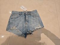 Zara CURVED DENIM-SHORTS TRF gr 36 Saarland - Neunkirchen Vorschau