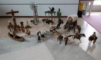 Schleich Indianer Cowboys Western Planwagen Kanu Totempfahl Stuttgart - Sillenbuch Vorschau