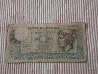 500 Lire Banknote Nordrhein-Westfalen - Wermelskirchen Vorschau