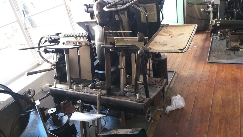 Heidelberg OHT (Tiegel) • #3692 (Offsetdruckmaschine) in Burbach