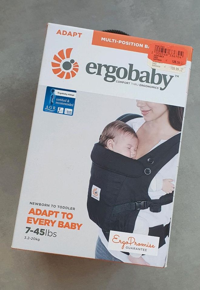 Ergobaby Babytrage schwarz in Dorsten