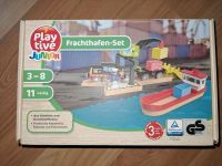 Playtive Junior Frachthafen-Set Holz Niedersachsen - Edewecht Vorschau