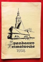 Spandau Heimatwoche von 1934 mit Veranstaltungsplan Ortschronik Pankow - Prenzlauer Berg Vorschau