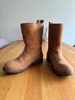 Lederstiefel Damen Apple of Eden Leder braun Gr. 41 wie neu Nordrhein-Westfalen - Meerbusch Vorschau