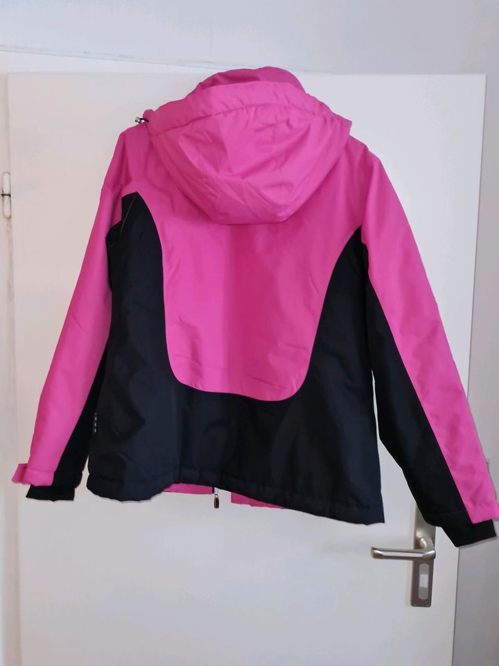 Skijacke Winterjacke Jacke 40 L Janina Pink Schwarz Weiß in Zella-Mehlis