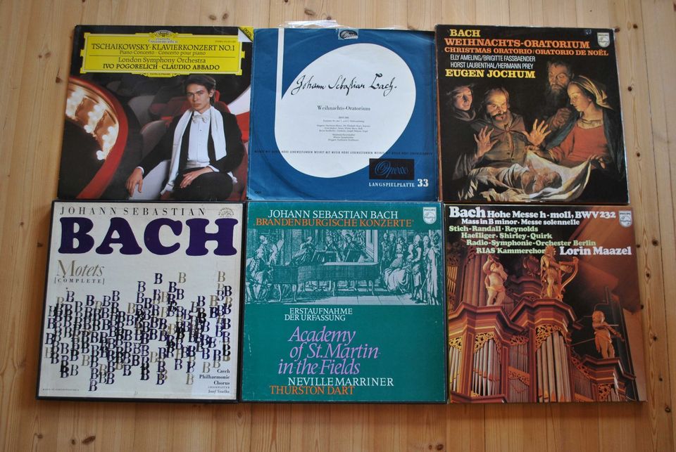 Liszt Bach Tschaikowsky Tschaikowski Schallplatten Vinyl LPs in Lütjenburg