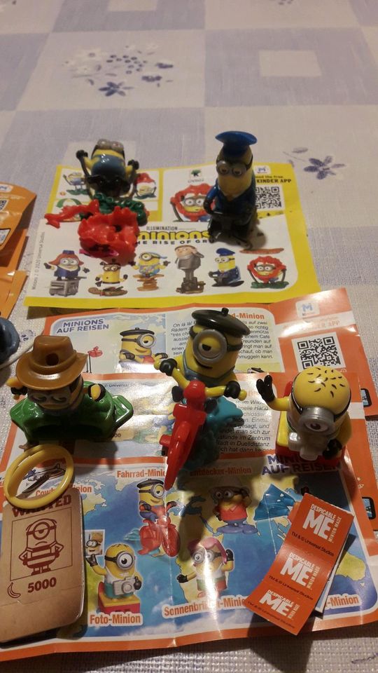 Ü-Ei versch. Figuren von Minions 2017/ 2018 /2020 + BPZ in Zittau