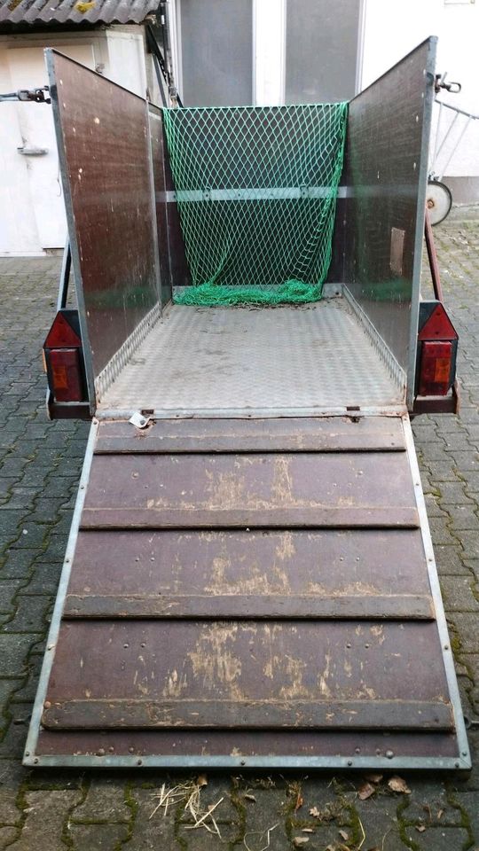 Auflaufgebremster Anhänger zugelassen auf 1300 kg in Sulzbach-Rosenberg