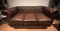 Chesterfield Ledersofas Zwei- und Dreisitzer / Sofa / Couch Niedersachsen - Osterwald Vorschau