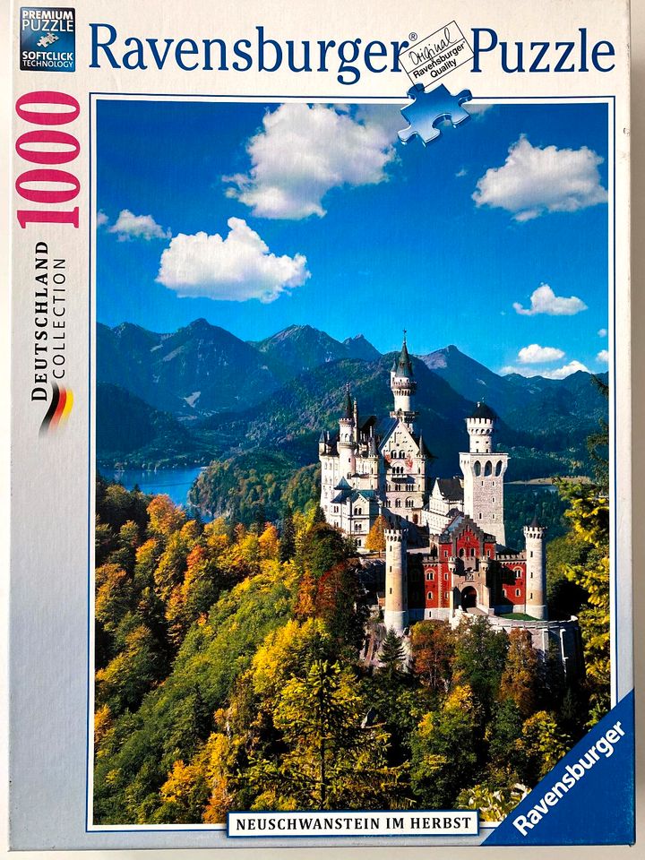 1000 Teile Puzzle - Ravensburger in Künzell