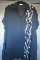 Lange dunkelblaue "BONITA" transparente Bluse, 85 cm lang Sachsen - Krauschwitz Vorschau