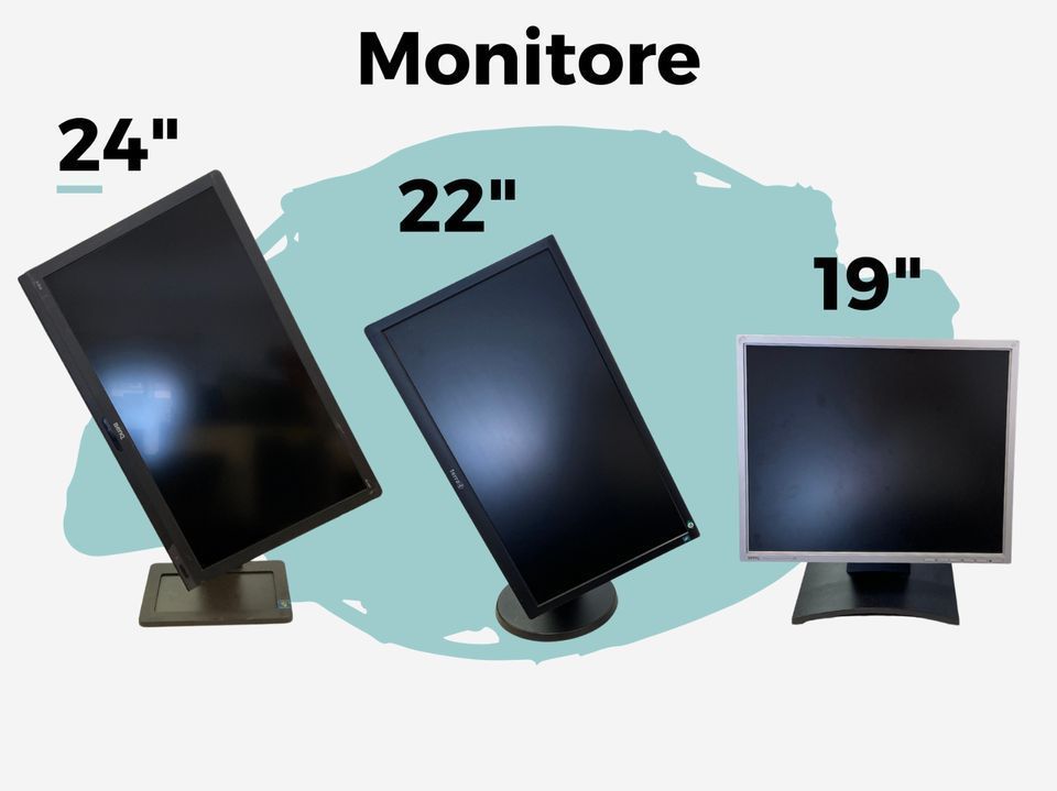 Monitore in diversen Größen Fujitsu, Dell, BenQ z.b  22", 24" in Flensburg