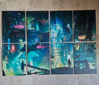 Cyberpunk City Displate Wandbild Bayern - Regensburg Vorschau