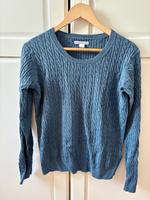Amazon Essentials Pullover Zopfstrick rauchblau Niedersachsen - Harsefeld Vorschau