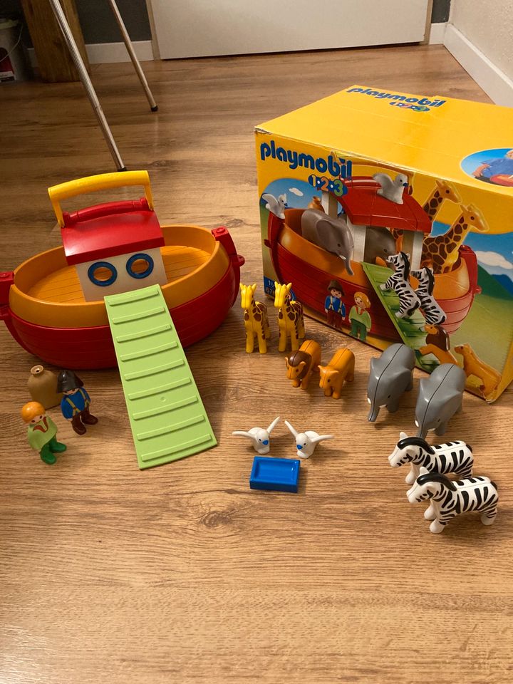 Playmobil 1-2-3 Meine Mitnehm Arche Noah komplett 6567 in Berlin