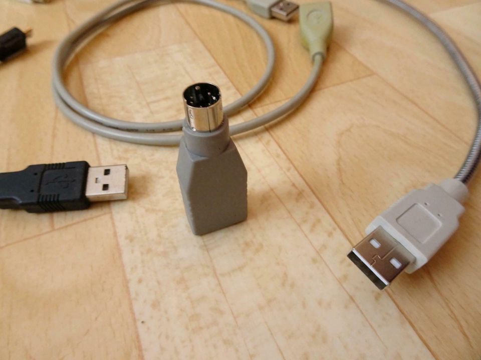 Ps/2 USB Adapter, Micro USB Kabel, Verlängerung & Ventilator LED! in Finsterwalde