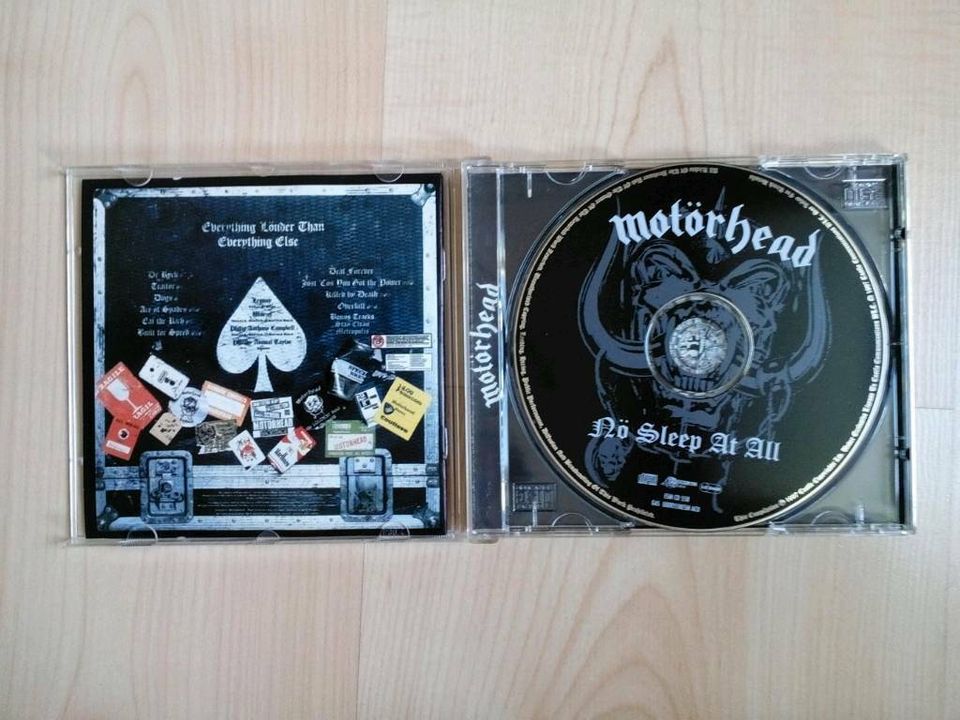 Motörhead ‎– Nö Sleep At All(Jewel Case CD)Wie Neu in Wolfen