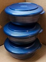 3x Tupperware Tafelperlen 275ml blau Glitzer Tafelfeine Schüsseln Hessen - Flörsheim am Main Vorschau