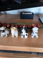 Vier kleine Keramikhunde Rheinland-Pfalz - Wittlich Vorschau