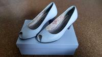 Tamaris Peeptoe Pumps Weiß Gr. 36 Leder Bayern - Berching Vorschau