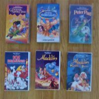 "WALT DISNEY"  "MEISTERWERKE" 6 x VHS Preis ja Film  EUR 10,00 Wuppertal - Elberfeld Vorschau