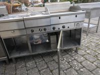 Herdblock Gastro 2m mit Gasgrill, Gasflamme, Elektroplatte.... Baden-Württemberg - Gailingen am Hochrhein Vorschau