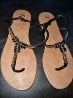 Sandalen mit schwarzen Riemen Hessen - Aarbergen Vorschau