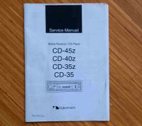 Kopie des Nakamichi CD-35z-Servicehandbuchs Rheinland-Pfalz - Nittel Vorschau