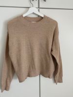 H&M Strickpullover Gr xs 34 beige mit goldenen Fäden Pullover Nordrhein-Westfalen - Borken Vorschau