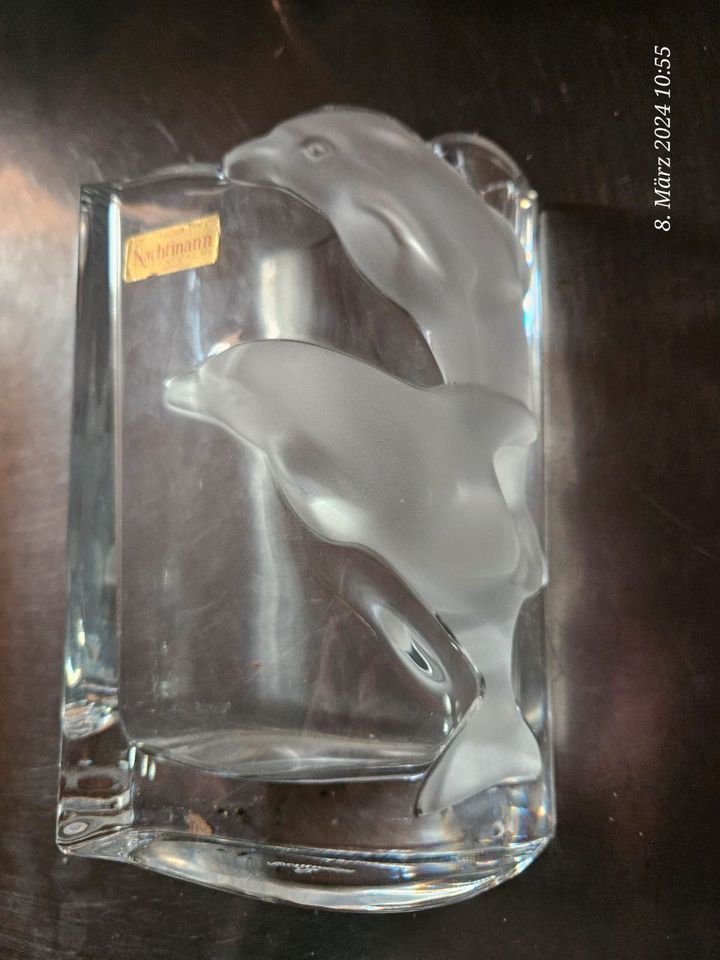 NACHTMANN Delfin & Vase Glas Delfin in Berlin