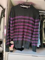 Pulli gestreift schwarz-lila Bayern - Augsburg Vorschau