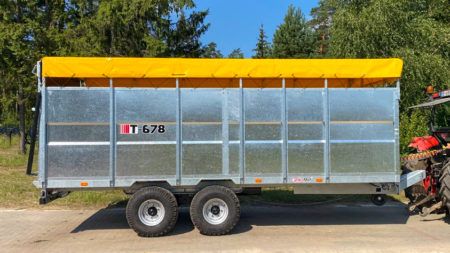 Viehanhänger Tandem Viehwagen Viehtransporter Anhänger in Bayern