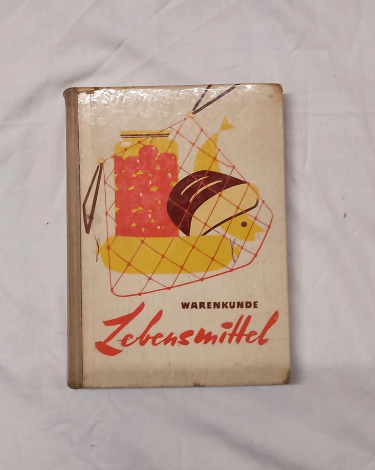 Buch antik Warenkunde Lebensmittel 1966 DDR Fachbuch in Reimersgrün