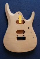 Flamed Maple Top BFR Petrucci Body 25,5" für Wilkinson Tremolo Baden-Württemberg - Karlsruhe Vorschau